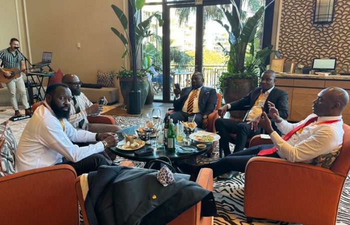 Elliot Moshoke attending the African Energy Week Elliot Moshoke attending the African Energy Week