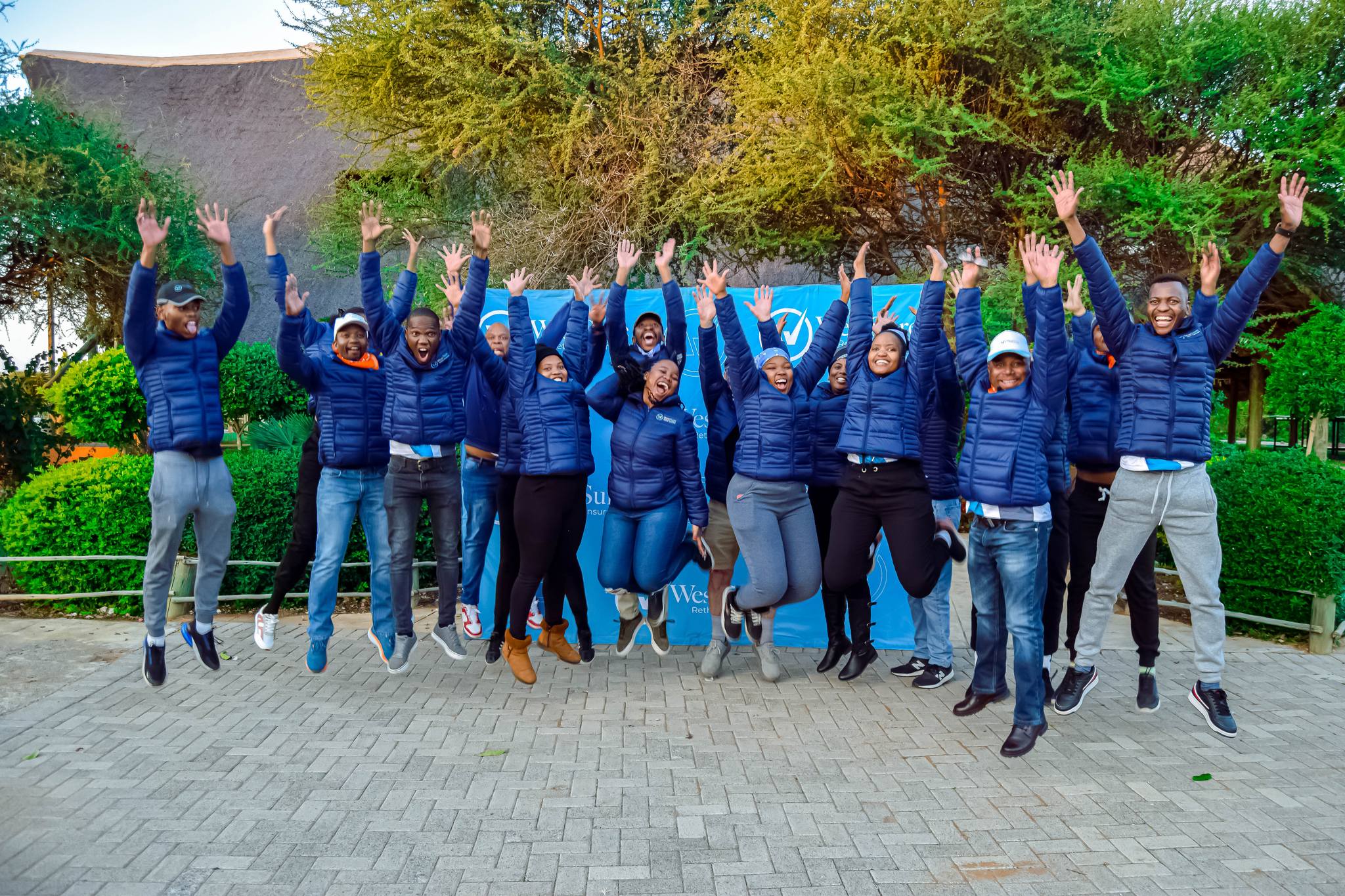 Westsure Insurance Botswana - Employees celebrating